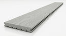 Solid Scalloped Grooved Composite Board 3.6m - Light Grey (view 2)