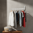 Dim Gray Heavy Duty Aluminium Clothes Hook - Weather Resistant & Durable