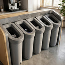 70L recycling station five-bin waste separation unit