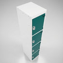 Four-Door Metal Locker with Cam Lock – 1.5mm Steel Frame (view 2)