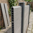 Composite Fencing Board 1800 x 150 x 20mm (4 Pack) - Oyster