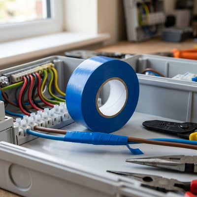50mm Blue PVC Electrical Insulation Tape - 33m