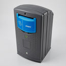 240 Litre Recycling Bin with Slot Aperture – MDPE (view 2)