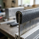 Steel-Reinforced Grip Edge Trim 14x9.5mm for 1-3mm Panels - 50m PVC (view 2)