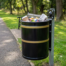 100 Litre Open Top Steel Litter Bin