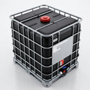 1000L Reconditioned IBC Container – Black Bottle, 3" Valve, Steel Pallet, Grade A (view 2)