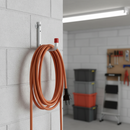 Dark Gray Premium Aluminium Wall Hook for Versatile Installation 115 x 140mm