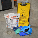 Spill Absorbent Caddy Kit with 10L Granules and Safety Accessories
