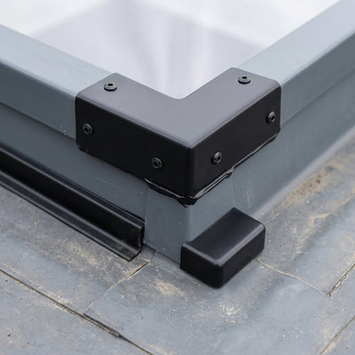 uPVC End Cap for Rooflights - Large and Small Sizes