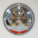 Gray Premium Internal Convex Wall Mirror - Round for Enhanced Visibility