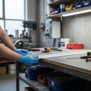 Dark Slate Gray Premium PVC Angle Profile 20 x 20 x 1.5mm x 2m - Durable and Lightweight