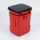 40-litre UV-protected dog waste bin with post mount (view 2)