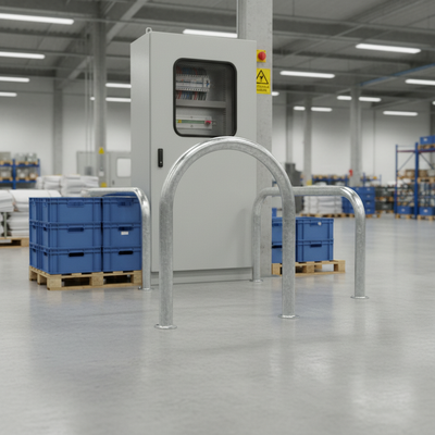 Premium U-Shaped Impact Protection Barrier - 60mm Steel Tube