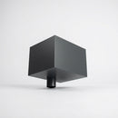 Aluminium Hopper Head 300×250×200mm with 63mm Flush Joint (view 2)