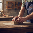 Dark Slate Gray Premium Glass Paper Sanding Sheet 9x11” 60 Grit (Pack of 25)