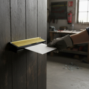 Premium 10" Internal Draught Excluder Letterbox with Adjustable Sleeve for Door Thickness 20-40mm, Weather-Resistant and Durable Design