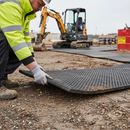 Rosy Brown Premium Double Sided Access Mat - 3000mm x 1000mm x 12mm