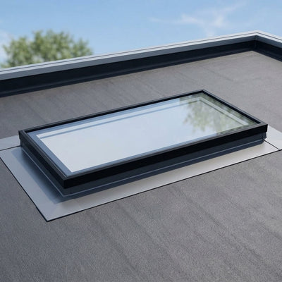 Flat Glass Rooflight 3 Sizes 6mm Toughened Glass