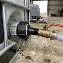 S60x6 Female to 1 inch BSP Male IBC Adaptor