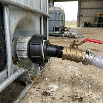 S60x6 Female to 1 inch BSP Male IBC Adaptor