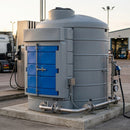 3500L AdBlue Bunded Storage Tank with Lockable Cabinet