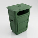 Fire Retardant GRC Closed-Top Litter Bin – 84 Litre (view 2)