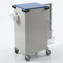 Mobile Unit Dosage Trolley – 24 Compartment Mild Steel (view 2)