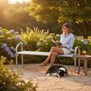 Dark Olive Green Premium Heavy Duty Steel Bench for Public Areas