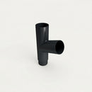 63mm Flush Joint Downpipe Branches – 92.5° or 112.5° Arms — RAL 7021 / 112.5 Deg