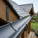 Half Round Aluminium Gutter Side Rafter Bracket 125mm