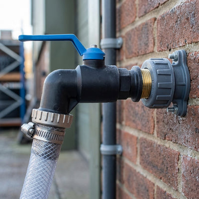Frost-Resistant Tap 1" BSP / 1" Hose Barb, -20°C Rated