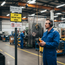 Dark Slate Gray High-Performance 600 x 450mm Q-Sign for Traffic Management