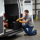 Dark Slate Gray Heavy Duty Steel Van Storage Vault with High Security Features