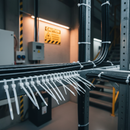 Dark Slate Gray Heavy Duty White Cable Ties 200mm x 4.8mm - Pack of 100