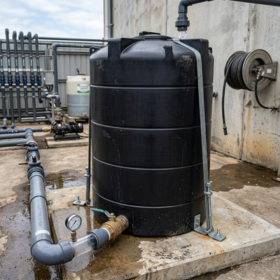 1500 Litre Vertical Non-Potable Water Tank – 1.5" BSP Outlet