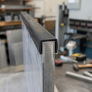 Square Rubber Edge Protector 24x31mm for 25mm Panels - 3m EPDM (view 2)