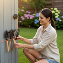 Dim Gray Premium Retractable Curved Cord Strap Holder for Versatile Use