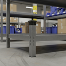 Dim Gray Premium Black Plastic End Cap for 25mm Square Tubes - Neat Finishing Solution