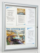 4x A4 Outdoor Poster Case – Aluminium Frame, Vandal-Resistant (view 2)