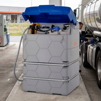 1500L Double-Walled AdBlue Dispensing Station with Electric Pump