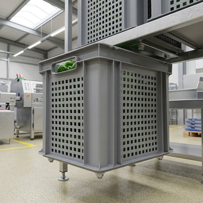 400 x 300 x 325mm 30L Euro Stacking Container Perforated