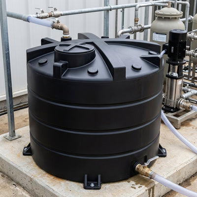 7000 Litre Vertical Potable Water Tank, 2" BSP Outlet