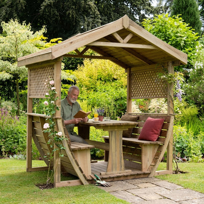 Wooden Arbour Garden Structure