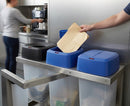 60 Litre Polypropylene Trap Door Waste Bin, 750mm Height