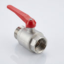 3/8" BSP Male x Female Lever Ball Valve, Nickel Plated Brass, 32 Bar (view 2)