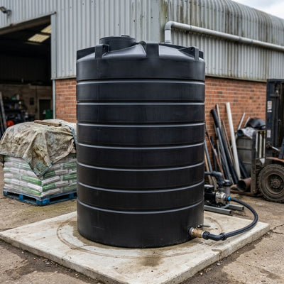 15000 Litre Vertical Non-Potable Water Tank, 2" BSP Outlet