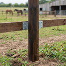 Creosoted Norwegian Pine Post 2.4m x 150mm