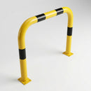 1200 x 1500mm steel collision protection guard, yellow (view 2)