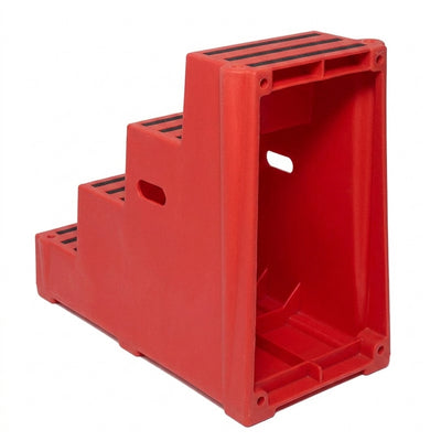 Four-step heavy duty mounting block, 260kg load capacity