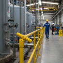 Dark Gray Premium Flexible Variable Angle Connector for Top Rail Applications with Bolts Included